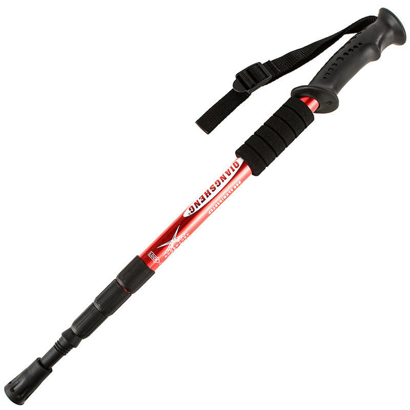 Outdoor aluminum alloy trekking poles