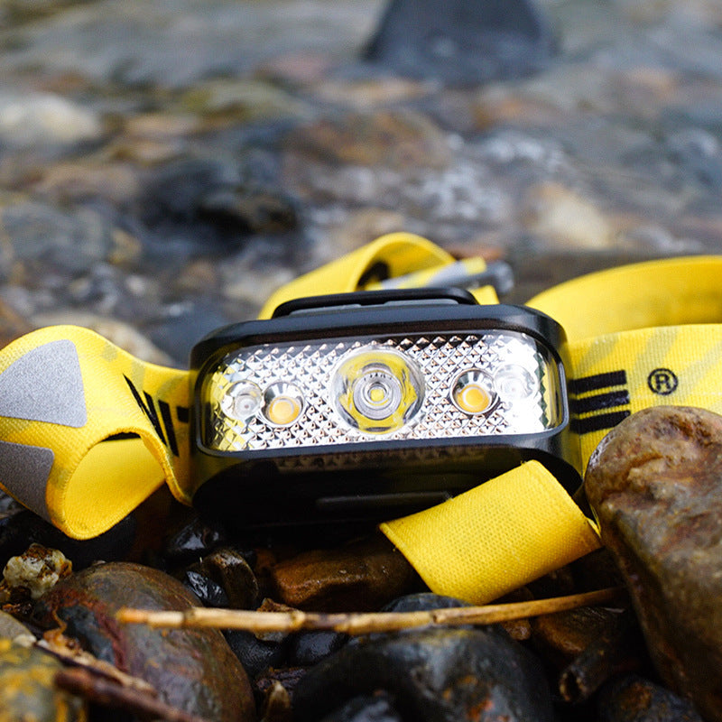 Headlamp Direct Charge Multifunctional Portable Night Running Light Mountaineering Fishing