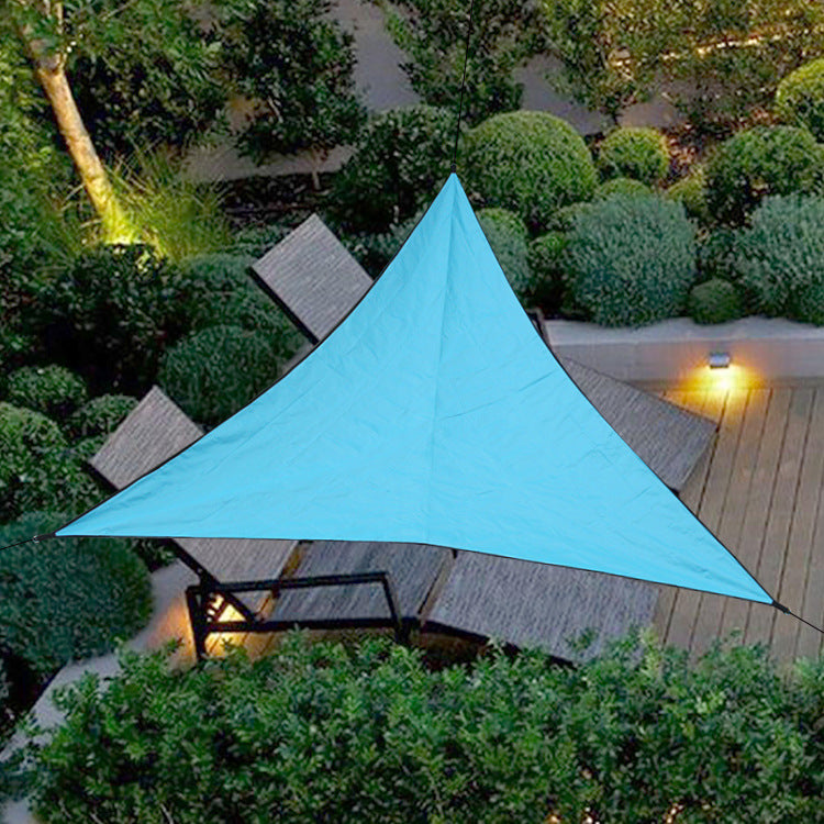 Waterproof Anti-UV Awning Triangle Sun Shelter Patio Canopy Garden Sun Shade Outdoor Sun Shelter for Garden Camping Pool Tents