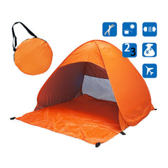 Tent Free To Build Camping Beach Sunscreen Tent Quick  Outdoor Camping Tent