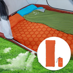 Outdoor Camping Inflatable Honeycomb Mattress Tent Sleeping Mat