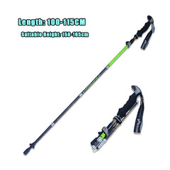 Outdoor Carbon Folding Equipment Trekking Poles