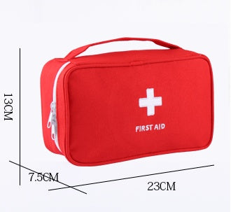 Empty Large First Aid Kit Medicines Outdoor Camping Survival Handbag Emergency Kits Travel Medical Bag Portable Storage Bag Red