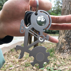 Mountain bike outdoor multi-function tool card