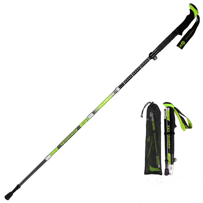 Ultralight carbon trekking poles for outdoor hiking