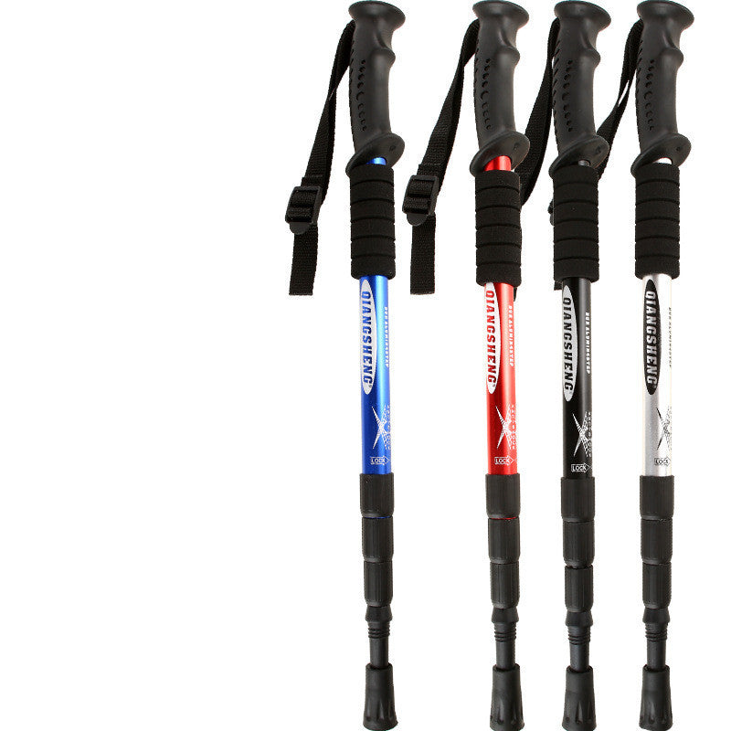 Outdoor aluminum alloy trekking poles