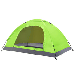 Outdoor double camping tent