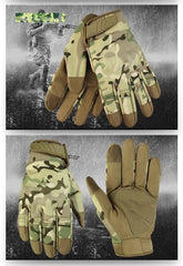 Outdoor tactical touch screen gloves