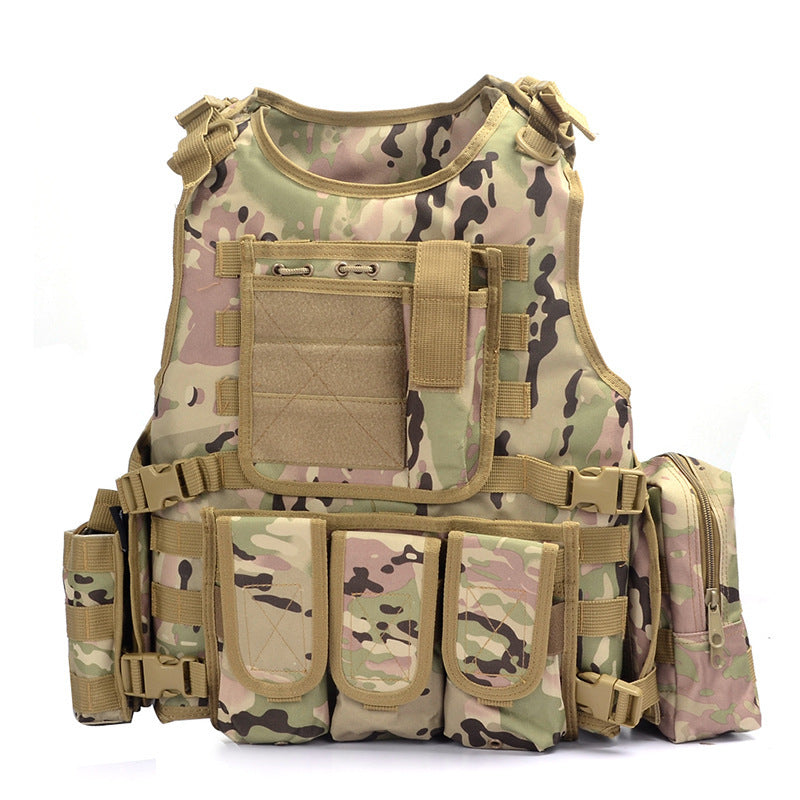 Tactical army fan camouflage training vest