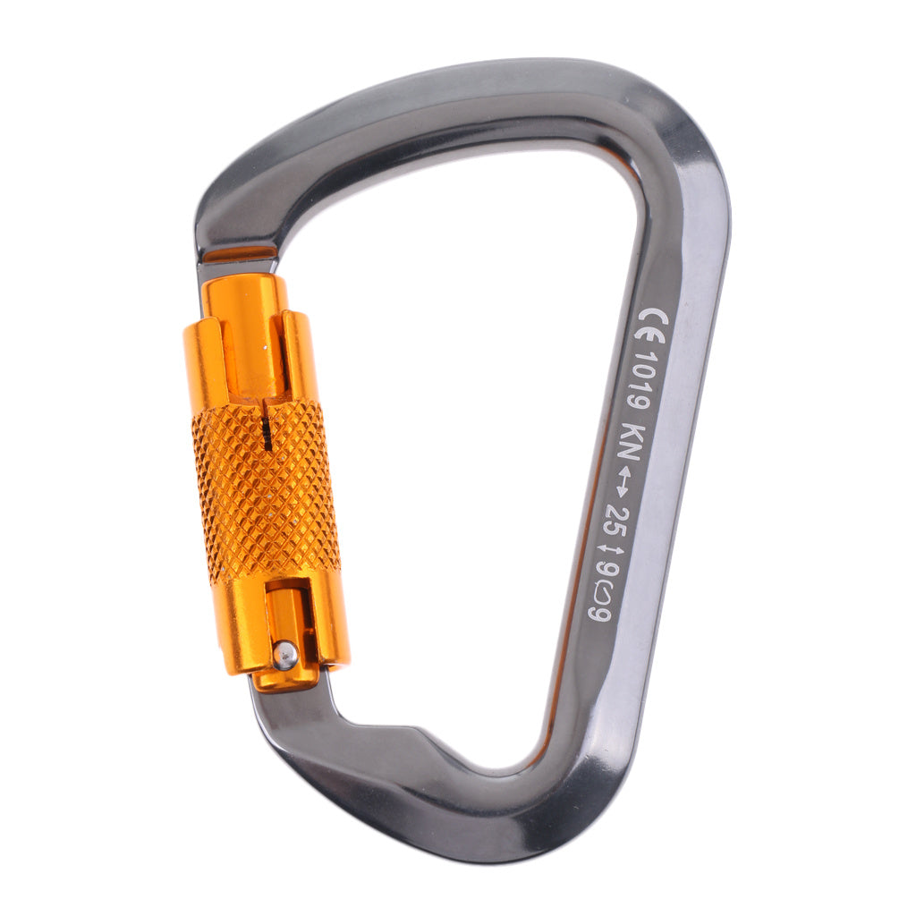 D Type Automatic Lock Climbing Main Lock Climbing Buckle Safety Lock