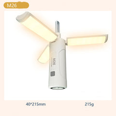 Outdoor LED Camping Lamp Folding Light Type-C USB Function For Emergency Flashlight Lantern