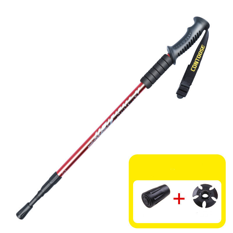 Ultra-light telescopic trekking poles