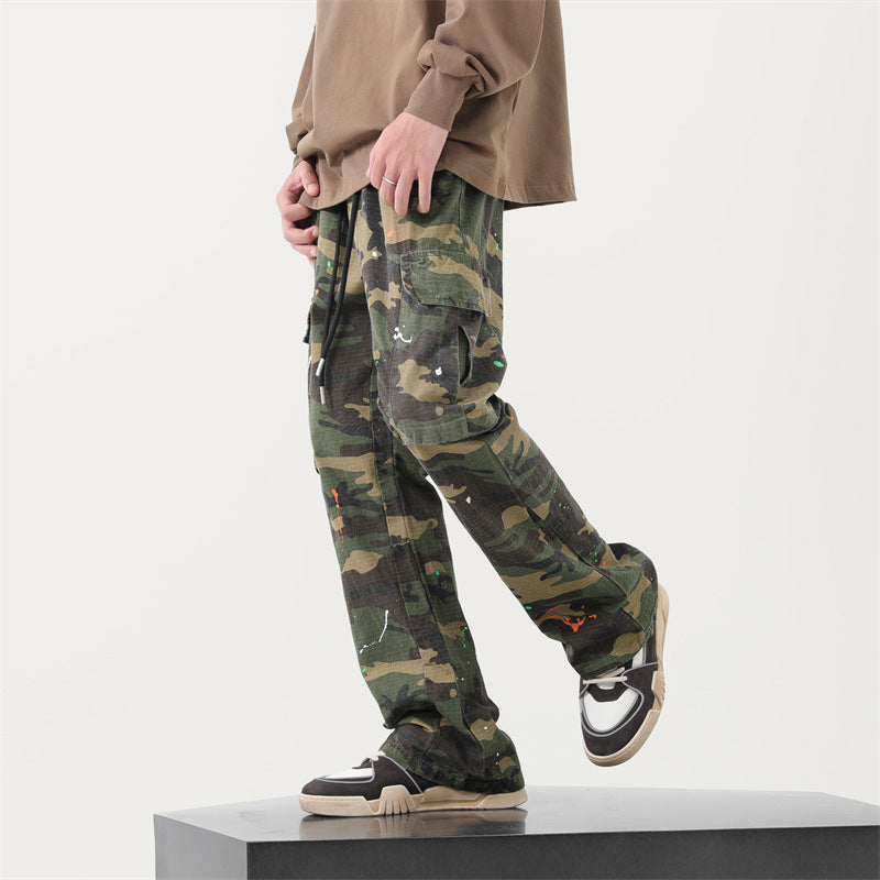 Outdoor Camping Camouflage Pants For Men