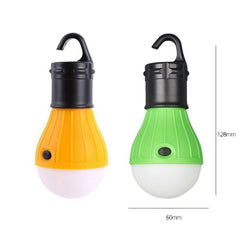 Portable Hanging Hook 3LED Camping Tent Light Outdoor Fishing Lantern Lamp Torch R06